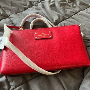 Brand new Kate spade Declan Wellesley Pillowred